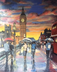 Showery Morning down that London
